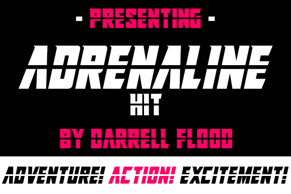 Adrenaline Hit: The Dynamic Typeface That Transforms Your Brand Identity