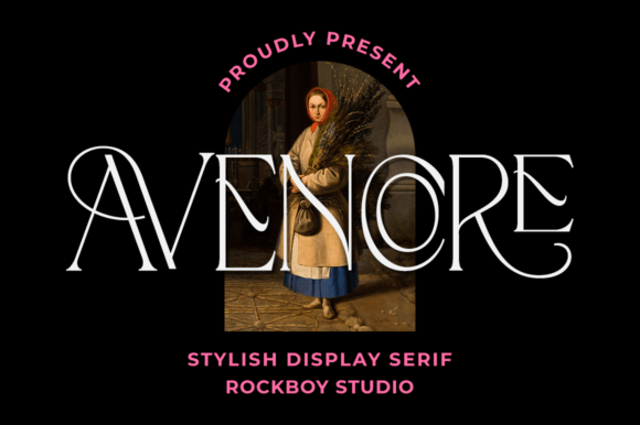 Avencore: The Elegant Serif Typeface for Editorial Design