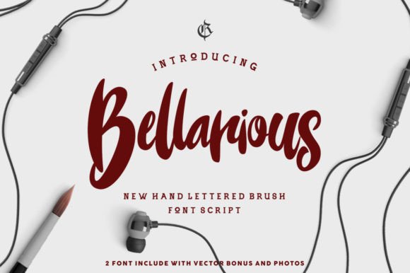 Bellarious: A Display Font for Elegant Editorial Design