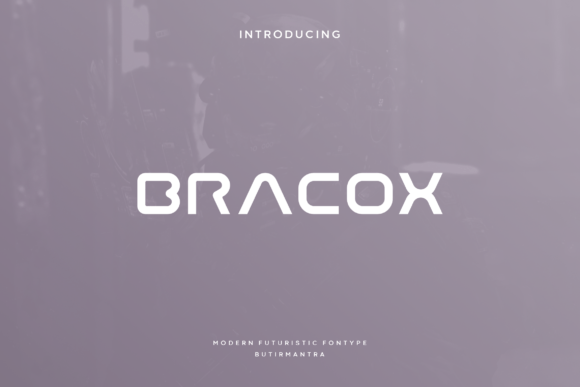 Bracox: The Futuristic Typeface for Modern Editorial Design