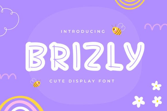 Brizly: The Playful Display Font for Handmade Creators