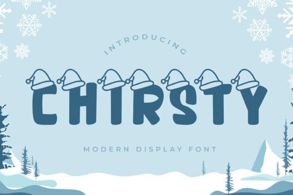 Chirsty: The Playful Display Font That Brings Handmade Products to Life