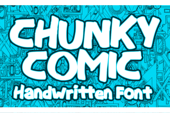 Chunky Comic: The Bold Typeface for Standout Small Business Branding