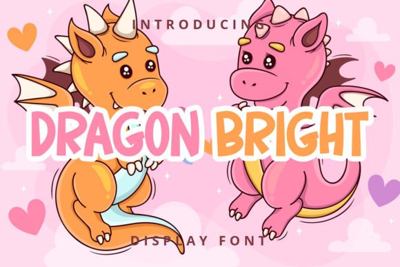 Dragon Bright: A Whimsical Display Font for Playful Brand Identity