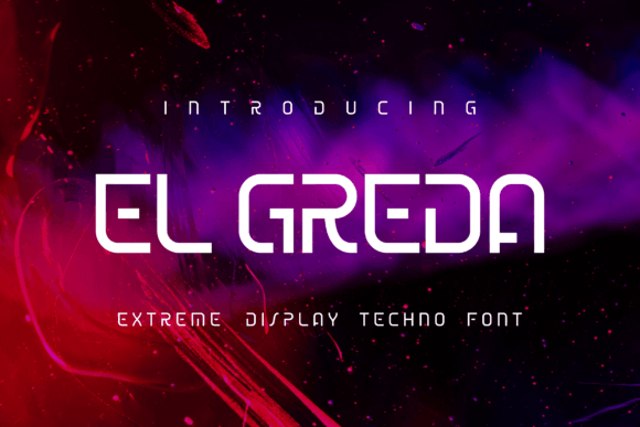 El Greda: A Bold Display Typeface for Modern Digital Brands