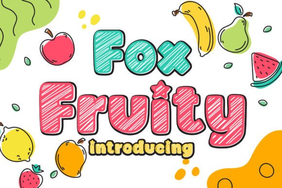 Fox Fruity: A Playful Display Typeface for Modern Web Design