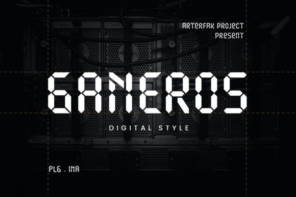 Ganeros: The Futuristic Typeface That Elevates Handmade Brands