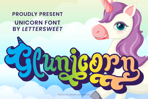 Glunicorn: The Perfect Display Typeface for Playful Web Design