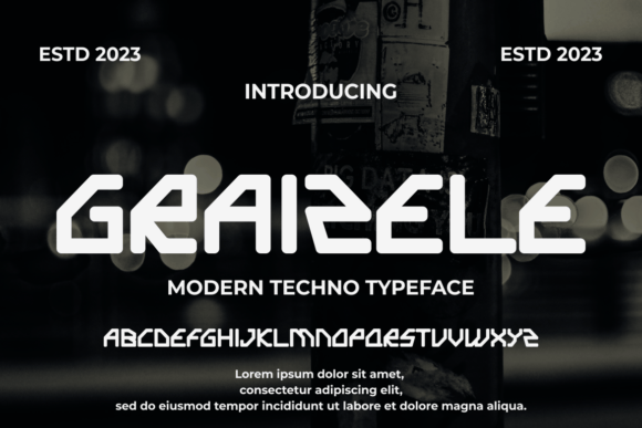 Graizel: The Bold Display Typeface for Modern Web Design