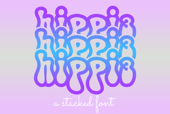 Hippi3: The Funky Display Typeface That Elevates Handmade Goods
