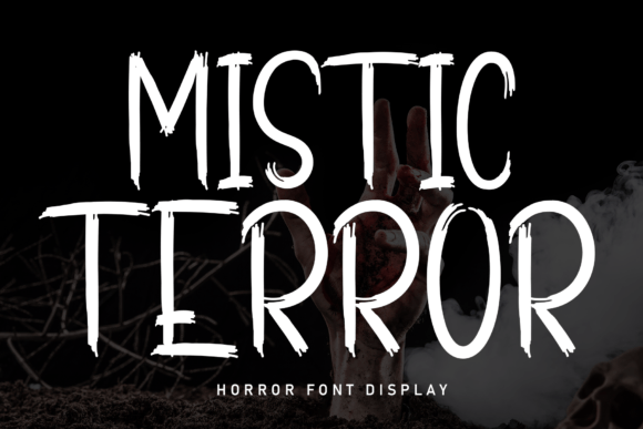 Mistic Terror: The Scary Display Font That Defines a Brand Identity