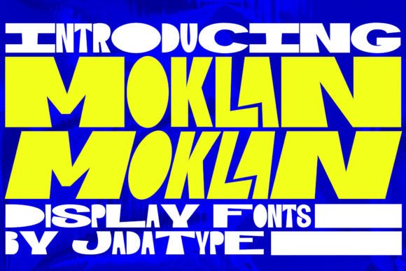 Moklan: The Bold Display Font That Brings Life to Editorial Design