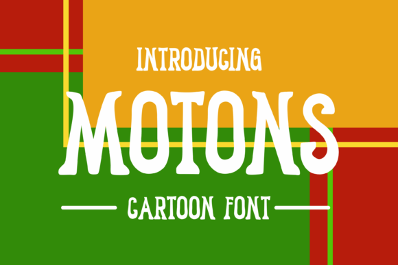 Motons: The Premium Display Typeface for Instant Brand Polish