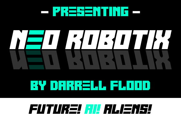 Neo Robotix: The Futuristic Display Font for Modern Web Design