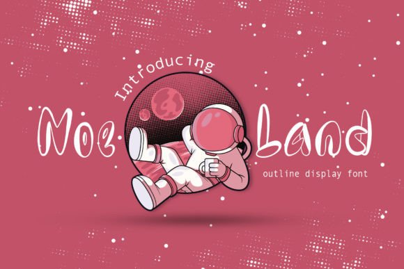 Noe Land: A Display Typeface for Bold Editorial Design