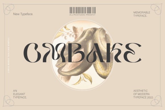 Ombake: The Curly Typeface That Transforms Small Business Branding