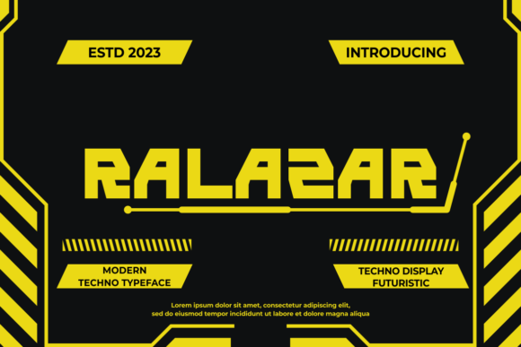 Ralazar: The Bold Display Typeface for High-Impact Campaigns