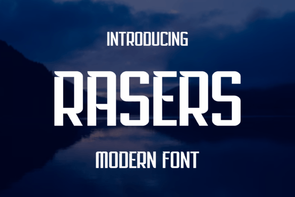 Rasers: The Bold Display Typeface That Elevates Campaign Visuals