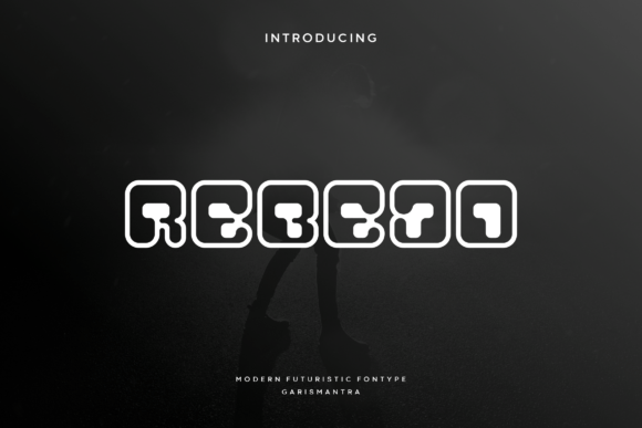Rebejo: A Futuristic Display Typeface for Modern Web Design