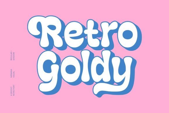Retro Goldy: The Premium Display Font for Scroll-Stopping Visuals