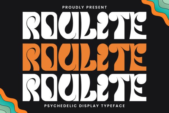 Roulite: The Retro Display Font for Groovy Editorial Design