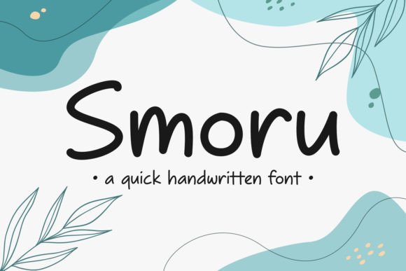 Smoru: The Handwritten Display Font That Cuts Through the Noise