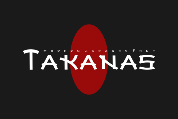 Takanas: The Bold Display Font for Handmade Branding