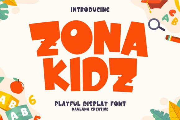 Zona Kidz: The Modern Display Typeface for Scroll-Stopping Brand Content